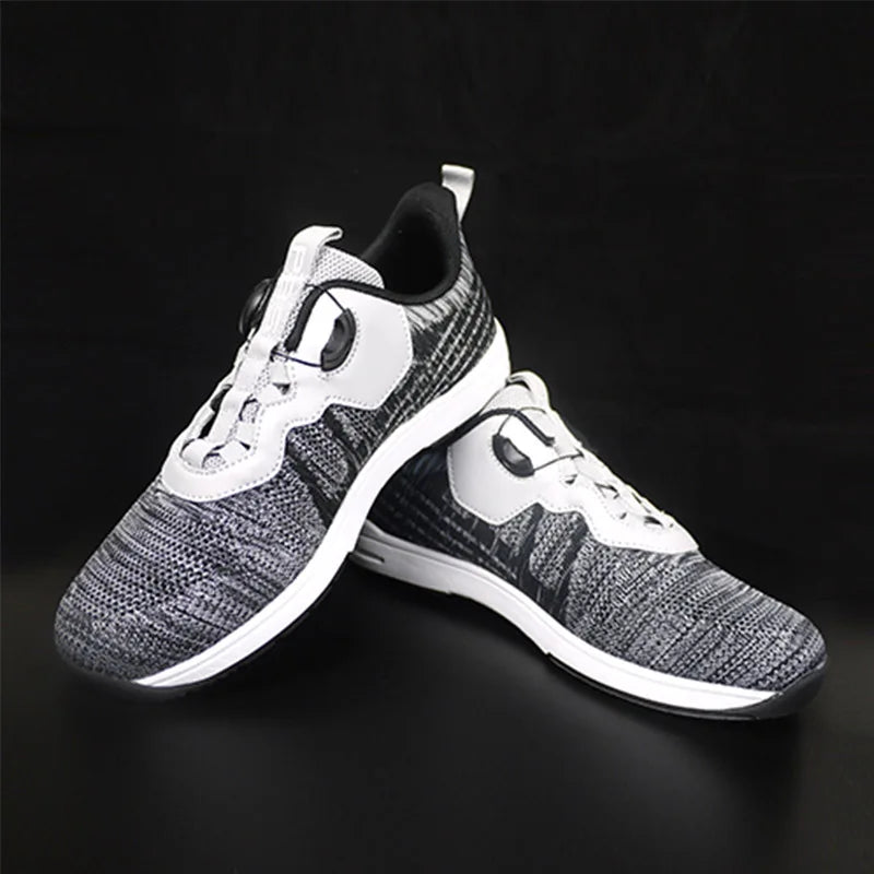 Right-Handed Breathable Bowling Shoes with Rotating Buckle