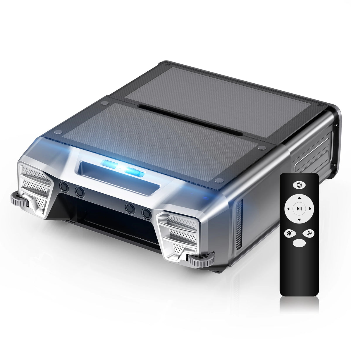 INSE Y80 Cordless Solar-Powered Robotic Pool Skimmer
