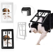 Lockable Plastic Pet Screen Door