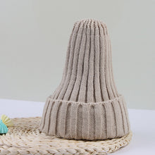 Solid Color Knitted Baby Beanie