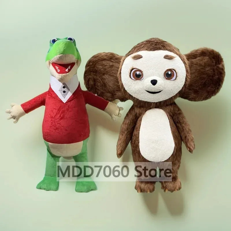 Giant Panda & Polar Bear Inflatable Costume – Adult Walking Plush Mascot Suit for Cosplay & Parties