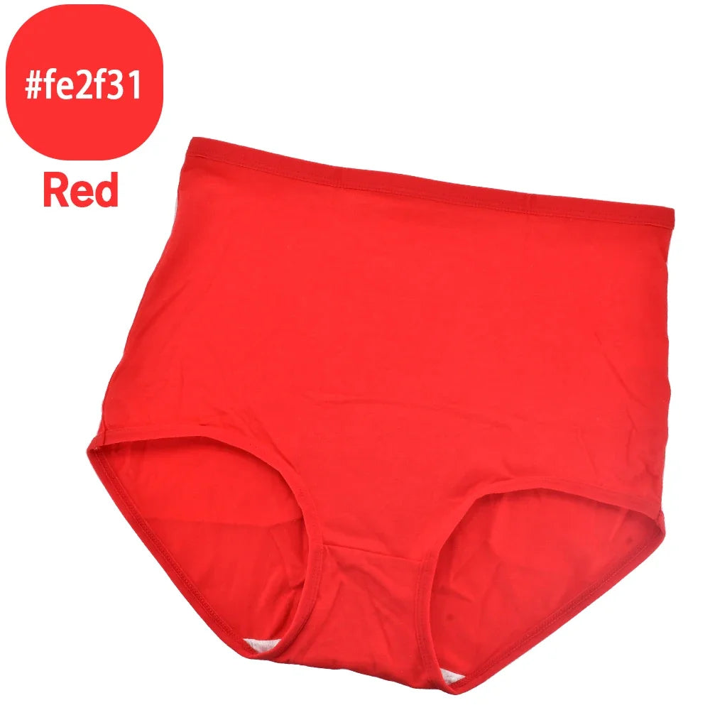 Cotton High Waist Soft Breathable Briefs