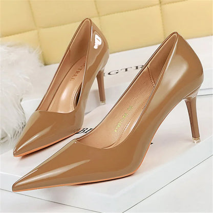 Women's Pointed Toe Super High Heel Stiletto Pumps