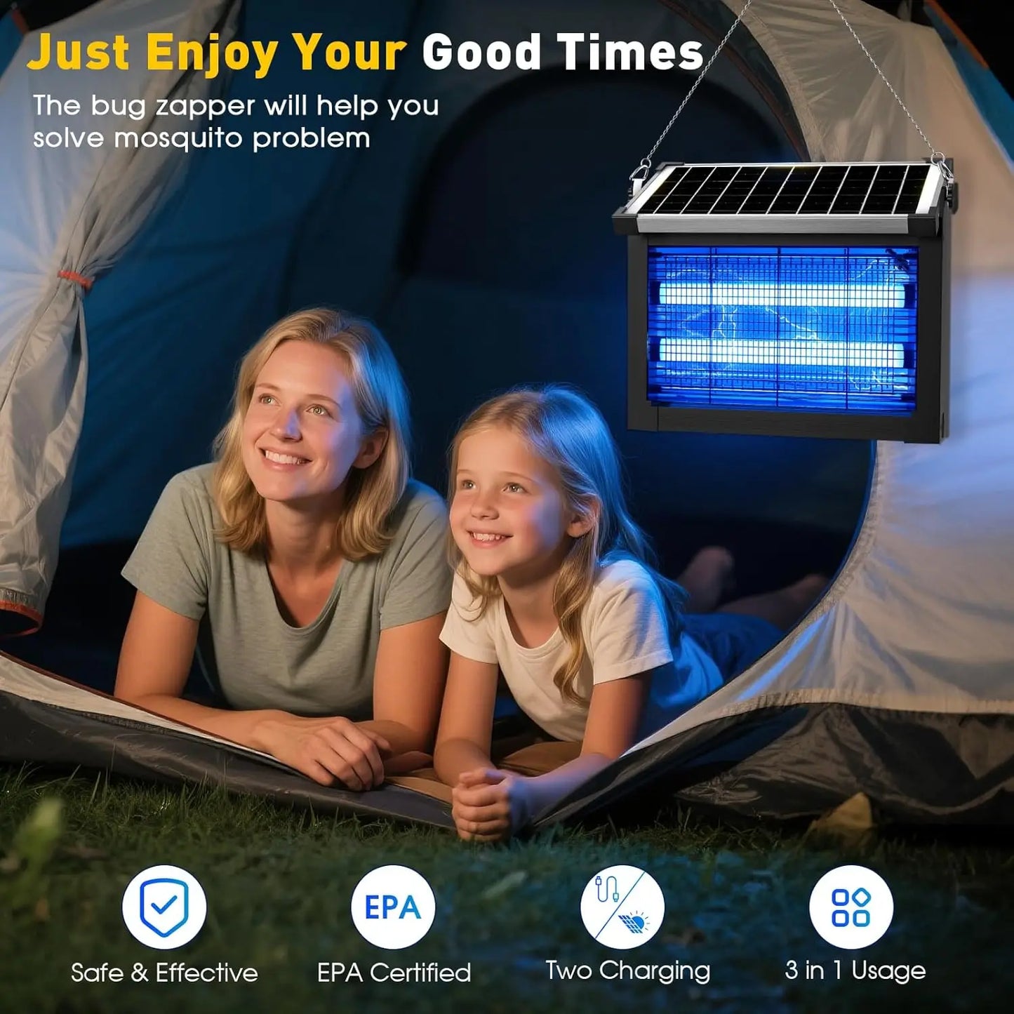 JOYINLED Outdoor Solar Bug Zapper