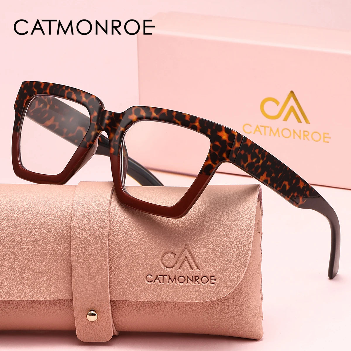 CATMONROE Large Frame Reading Glasses