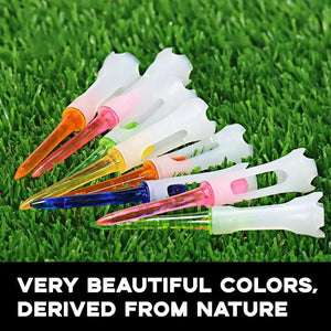 PGM 83mm 50pcs Soft Rubber Low Resistance Golf Tees