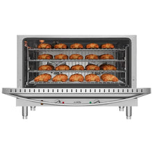 Stainless Steel 3500W 32in Commercial Countertop Convection Oven with 4 Racks
