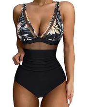 Solid One-piece Swimsuit