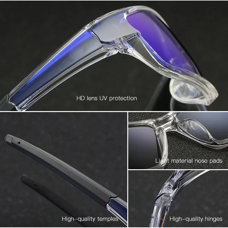 Anti-Glare Night Vision Yellow Driving & Outdoor Glasses
