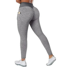 High Waist Pocketed Sports Leggings