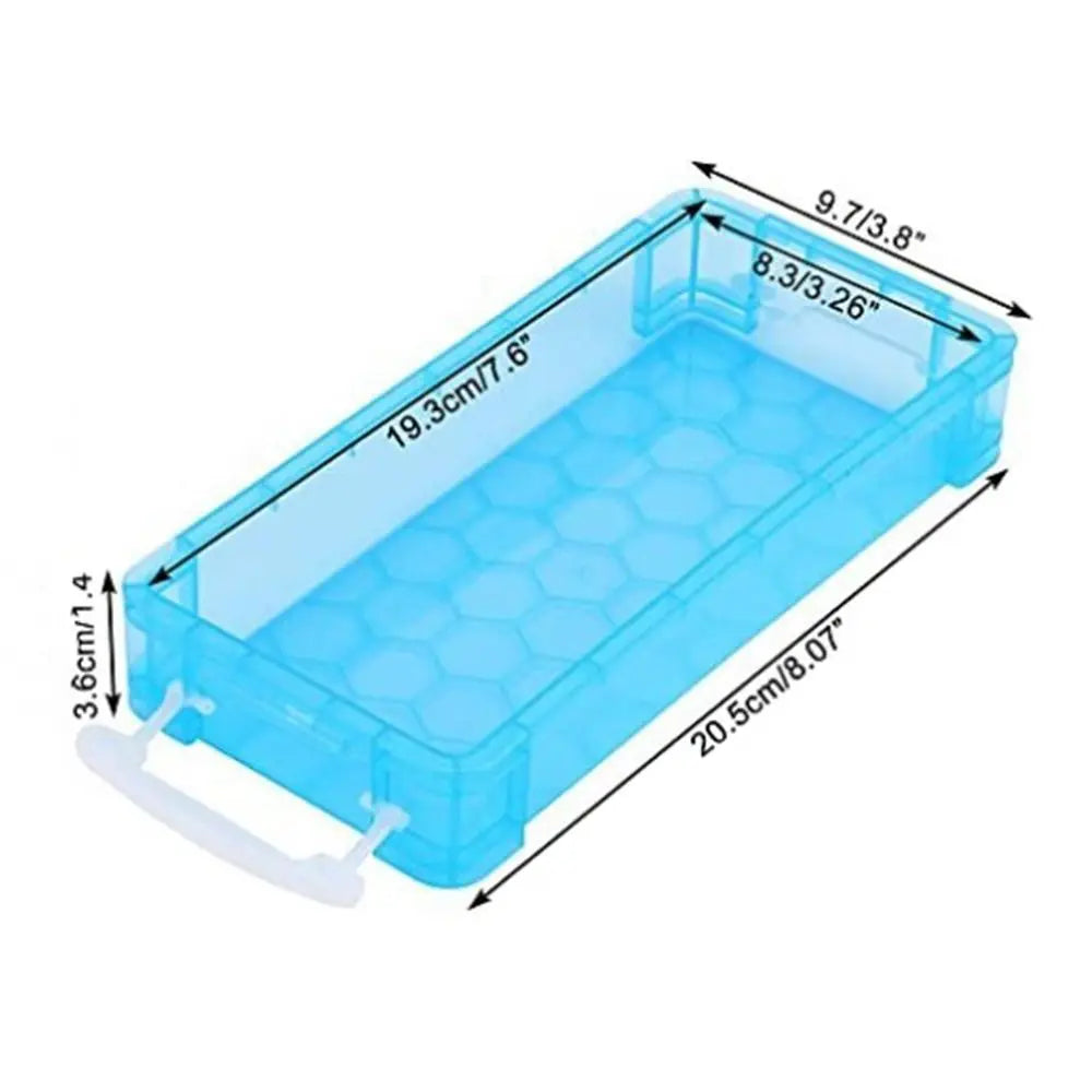 3/6-layer Paintbrush Watercolor Detachable Storage Box