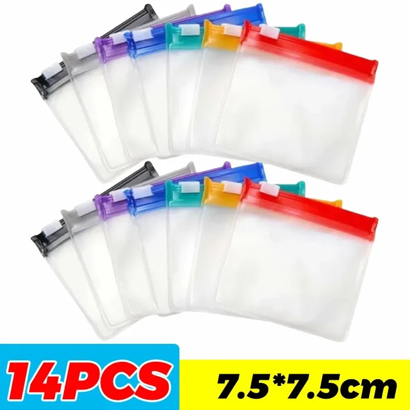 Mini Colorful Pill Dispenser Bags