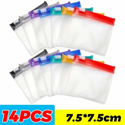 Mini Colorful Pill Dispenser Bags