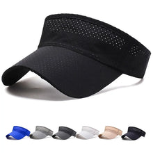Breathable Adjustable Visor Solid Sports Cap