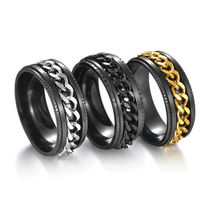Titanium Steel Rotatable Chain Ring