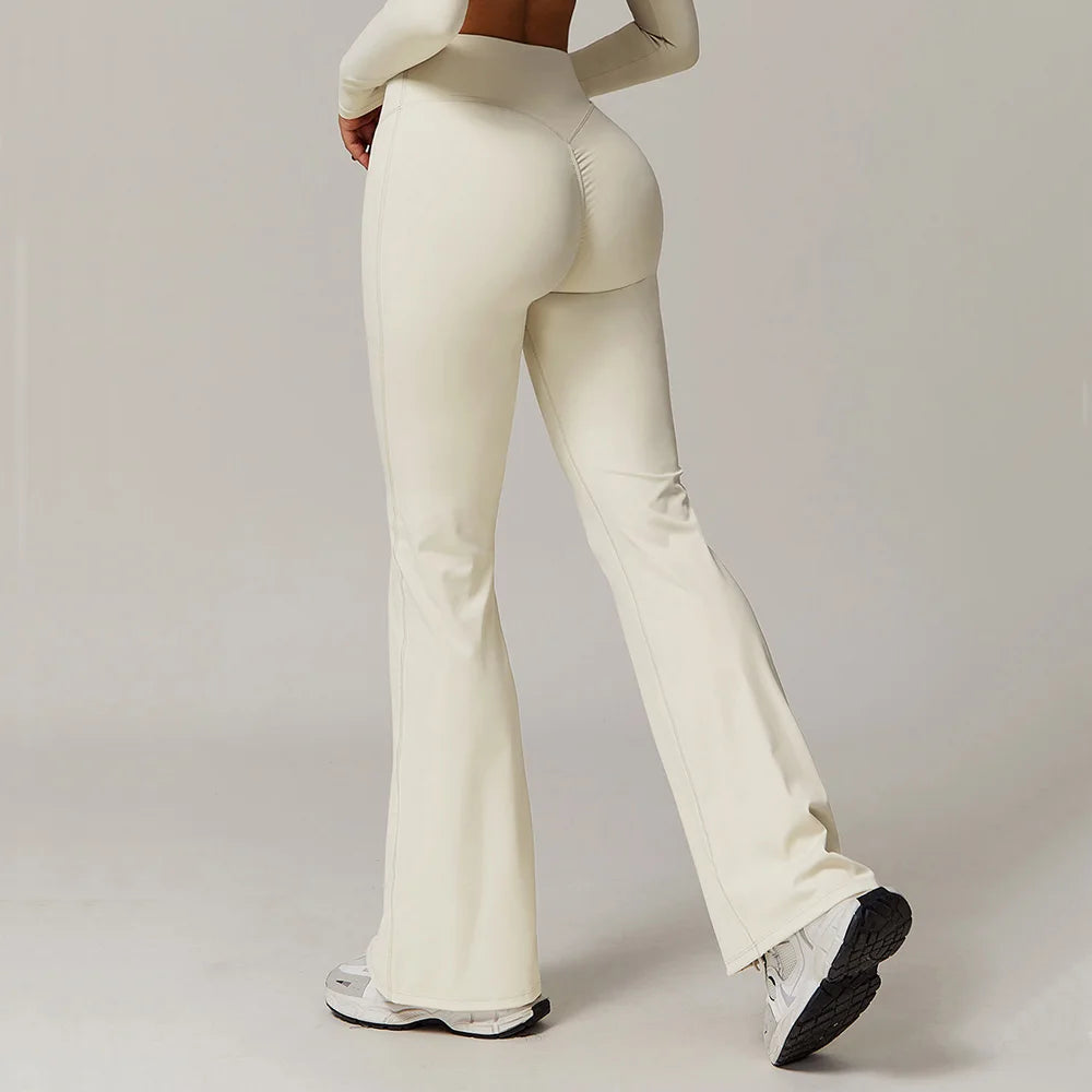 High Waist Wide Leg Leggings