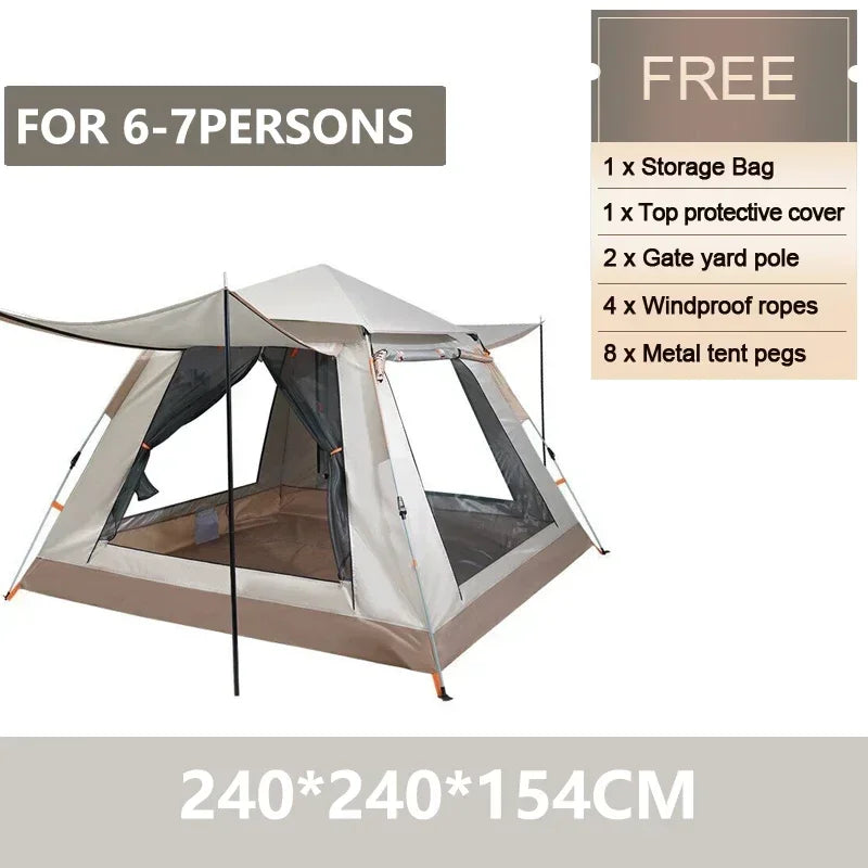Goture Portable Automatic Waterproof Double Layer Tent