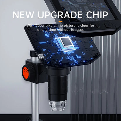 4.3-Inch LCD Digital Microscope 1000X Zoom 1080P HD Portable USB Microscope