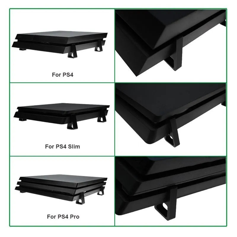 4PCS Horizontal Cooling Bracket For PS4 Stand