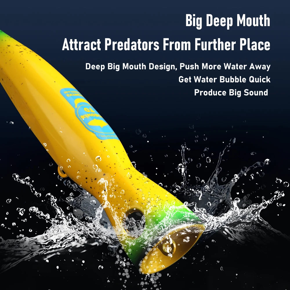 KINGDOM GT Topwater Popper Fishing Lure