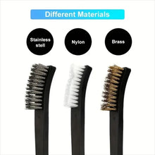 Double-end Steel Wire Brush & Nylon Pick Set