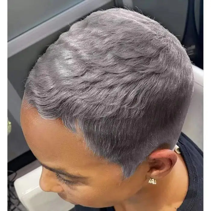 Women's Synthetic Layered Short Pixie Cut Wig