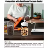 A61I Jar Sealer Vacuum Kit - Compatible With Foodsaver Vacuum Sealer Machine