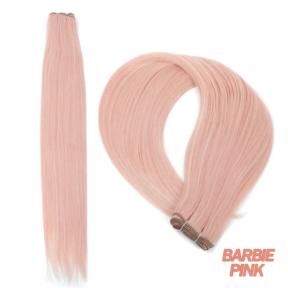Bone Straight Synthetic Hair Bundles