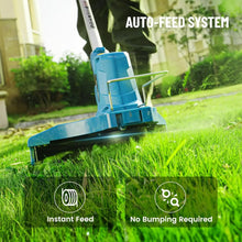 Seesii-ST8613 String Trimmer 12’’ Cordless Weed Wacker & Edger