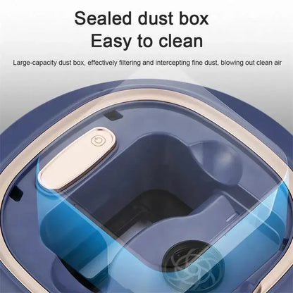 3-in-1 Smart Touch-Activated Robot Vacuum & Wet/Dry Mop