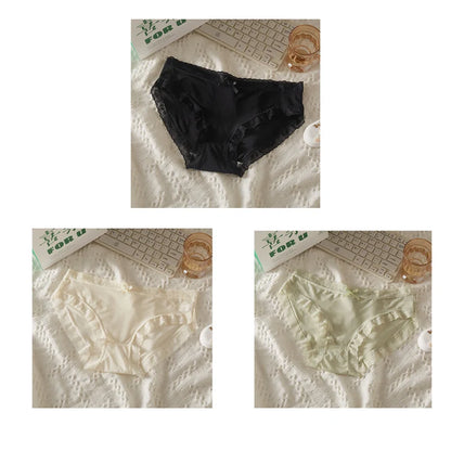 3Pcs Low Waist Quick Drying Briefs