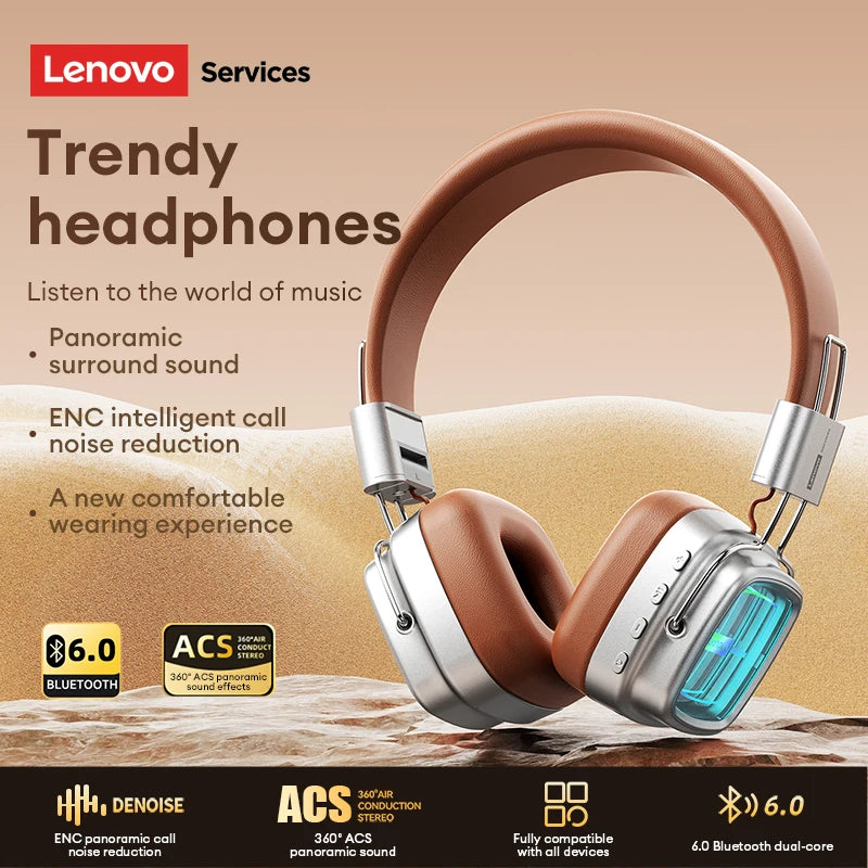 Lenovo Wireless Foldable Sport Headphone