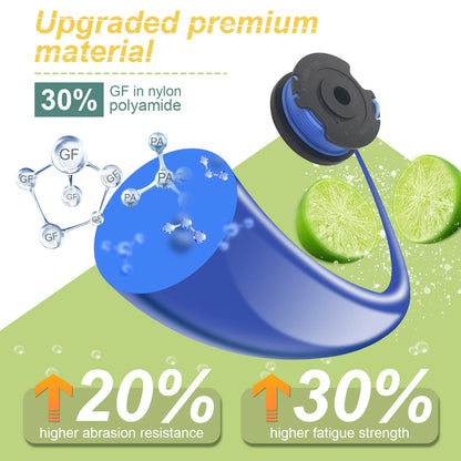 Replacement Trimmer Line & Spool Set for Greenworks