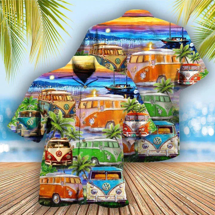 Loose Breathable 3D Print Trendy Hawaiian Shirts