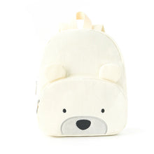 Cartoon Bear Corduroy Embroidered Backpack