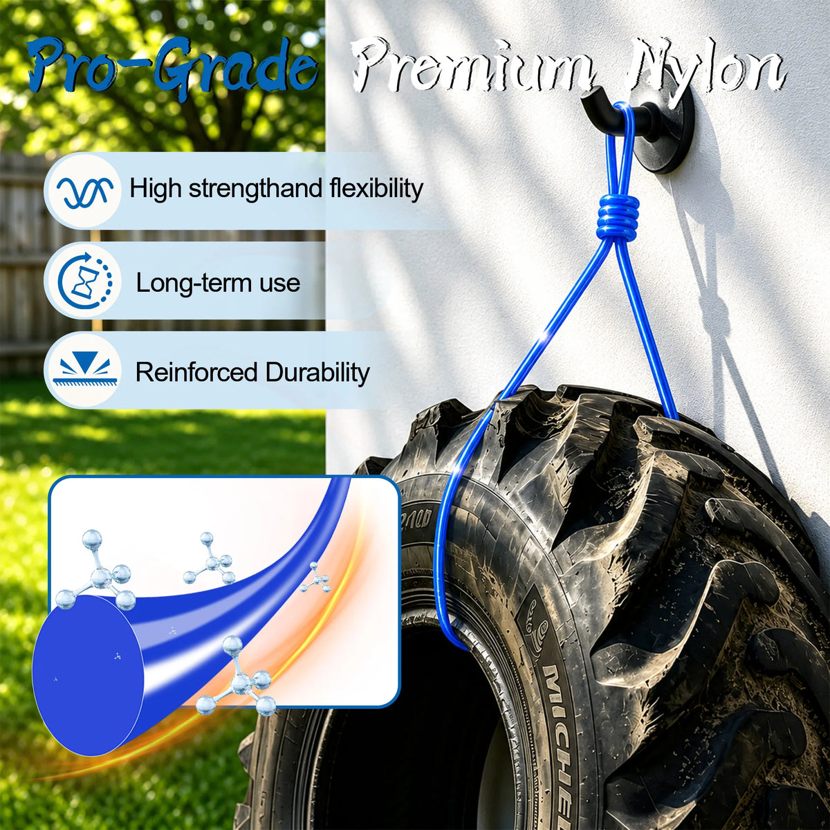 Heavy-Duty Nylon String Trimmer Line Roll