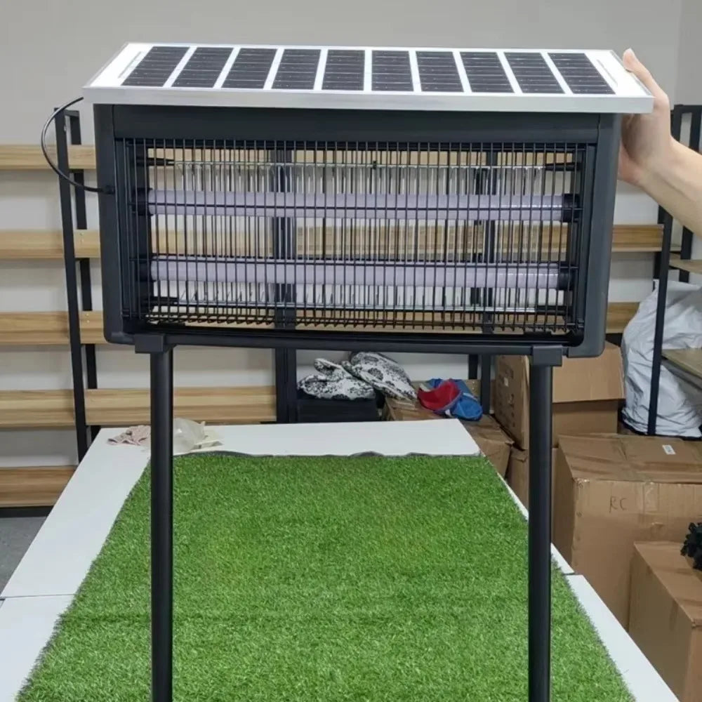 Solar-Powered UV Outdoor Mosquito & Bug Zapper