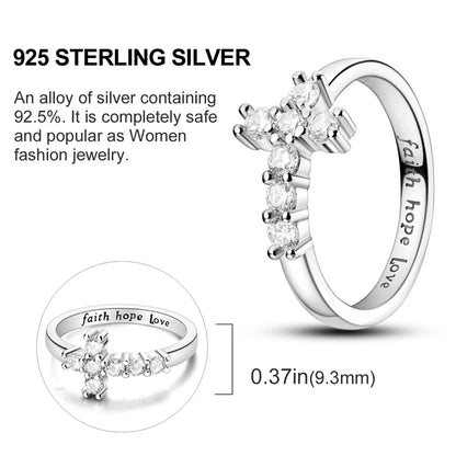 925 Sterling Silver Infinite Love Cubic Zircon Ring
