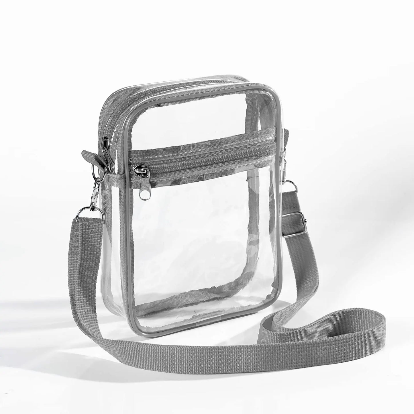 Clear Stadium Approved Shoulder Bag Bag With Front Pocket