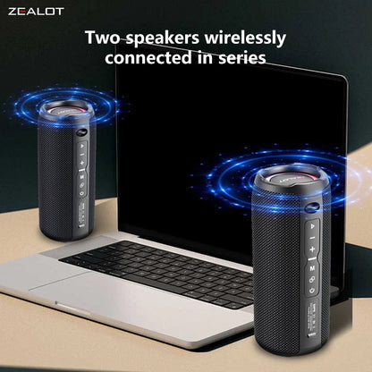 Zealot S49 Pro 20W Portable Bluetooth Speaker with RGB Light