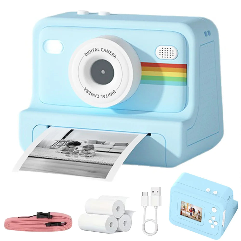 Kids' Portable Instant Print Digital Camera