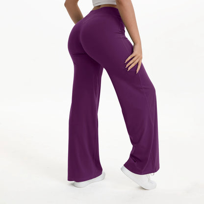 NCLAGEN Women’s Seamless Flare Yoga Leggings – High-Waist Butt Lifting Activewear