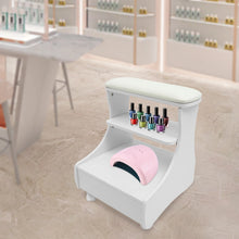 Foot Rest Pedicure Trolley Stool with Wheels
