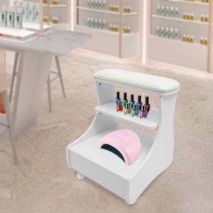 Foot Rest Pedicure Trolley Stool with Wheels