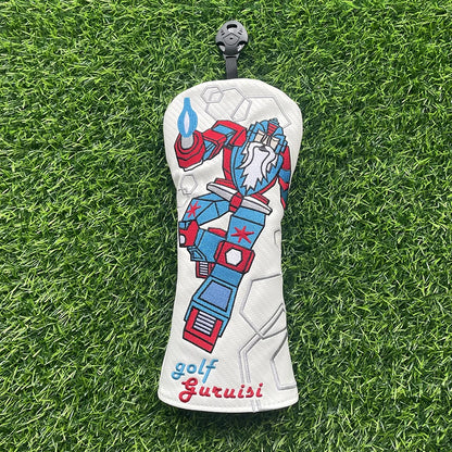 Robot Fairway Wood Golf Club Cover