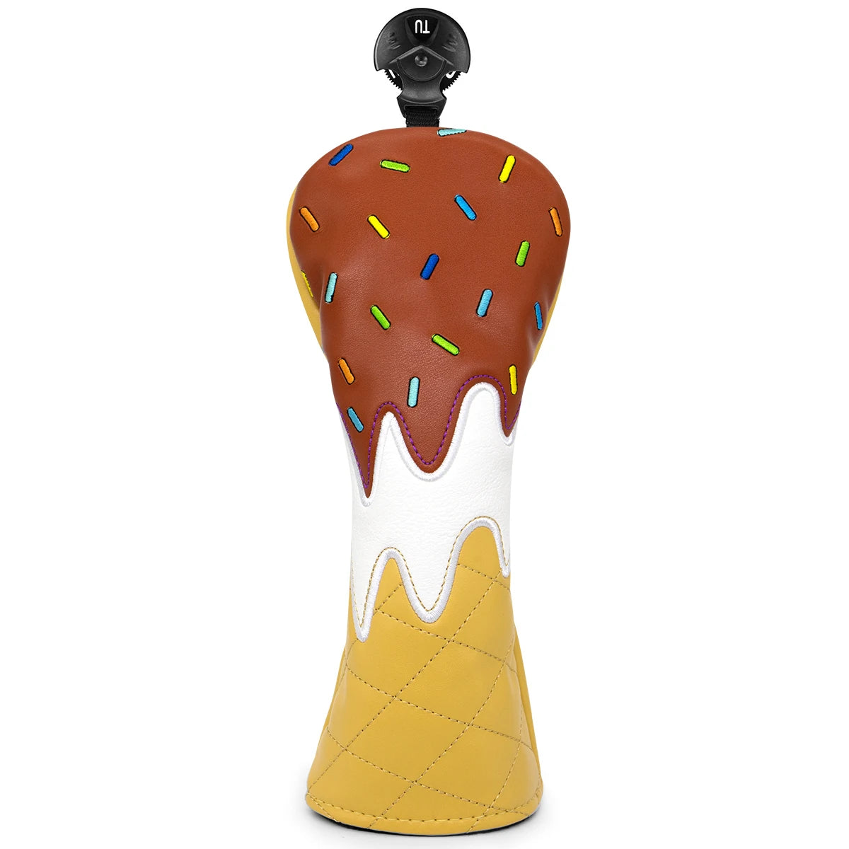 Ice Cream Embroidered Golf Driver Head Cover