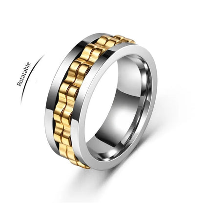 Anti Stress Stainless Steel Ring