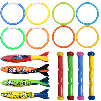 Creative Throwing Diving Torpedo Water Ring