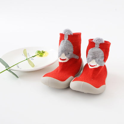 First Walkers Soft Rubber Sole Shoes