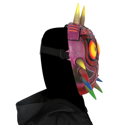 Majoras Mask Legend Scary Realistic Face Mask - Halloween Cosplay Props